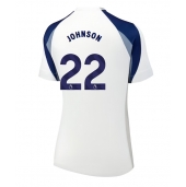 Billige Tottenham Hotspur Brennan Johnson #22 Hjemmebanetrøje Dame 2025-26 Kort ærmer