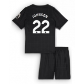 Billige Tottenham Hotspur Brennan Johnson #22 Udebanetrøje Børn 2025-26 Kort ærmer (+ bukser)