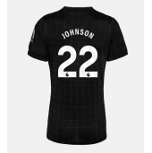 Billige Tottenham Hotspur Brennan Johnson #22 Udebanetrøje Dame 2025-26 Kort ærmer