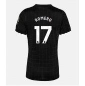 Billige Tottenham Hotspur Cristian Romero #17 Udebanetrøje Dame 2025-26 Kort ærmer