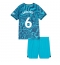 Billige Tottenham Hotspur Davinson Sanchez #6 Tredje trøje Børn 2022-23 Kort ærmer (+ bukser)
