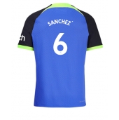 Billige Tottenham Hotspur Davinson Sanchez #6 Udebanetrøje 2022-23 Kort ærmer