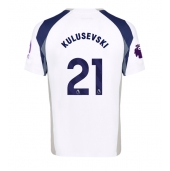Billige Tottenham Hotspur Dejan Kulusevski #21 Hjemmebanetrøje 2025-26 Kort ærmer