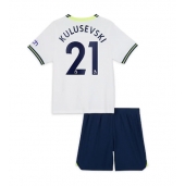 Billige Tottenham Hotspur Dejan Kulusevski #21 Hjemmebanetrøje Børn 2022-23 Kort ærmer (+ bukser)