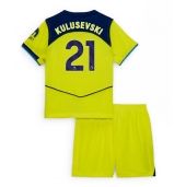 Billige Tottenham Hotspur Dejan Kulusevski #21 Tredje trøje Børn 2025-26 Kort ærmer (+ bukser)