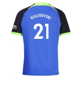 Billige Tottenham Hotspur Dejan Kulusevski #21 Udebanetrøje 2022-23 Kort ærmer