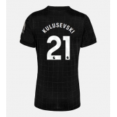 Billige Tottenham Hotspur Dejan Kulusevski #21 Udebanetrøje Dame 2025-26 Kort ærmer