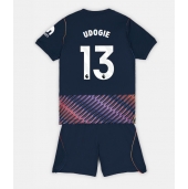 Billige Tottenham Hotspur Destiny Udogie #13 Udebanetrøje Børn 2026-27 Kort ærmer (+ bukser)