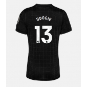 Billige Tottenham Hotspur Destiny Udogie #13 Udebanetrøje Dame 2025-26 Kort ærmer
