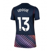 Billige Tottenham Hotspur Destiny Udogie #13 Udebanetrøje Dame 2026-27 Kort ærmer