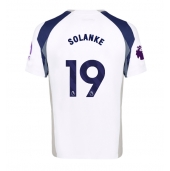 Billige Tottenham Hotspur Dominic Solanke #19 Hjemmebanetrøje 2025-26 Kort ærmer