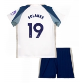 Billige Tottenham Hotspur Dominic Solanke #19 Hjemmebanetrøje Børn 2025-26 Kort ærmer (+ bukser)