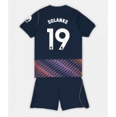 Billige Tottenham Hotspur Dominic Solanke #19 Udebanetrøje Børn 2026-27 Kort ærmer (+ bukser)