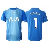 Billige Tottenham Hotspur Guglielmo Vicario #1 Målmand Udebanetrøje 2025-26 Kort ærmer