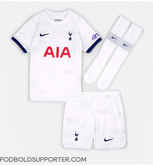 Billige Tottenham Hotspur Hjemmebanetrøje Børn 2023-24 Kort ærmer (+ bukser)