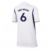 Billige Tottenham Hotspur Jan Paul van Hecke #6 Hjemmebanetrøje Dame 2026-27 Kort ærmer