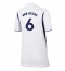 Billige Tottenham Hotspur Jan Paul van Hecke #6 Hjemmebanetrøje Dame 2026-27 Kort ærmer