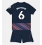 Billige Tottenham Hotspur Jan Paul van Hecke #6 Udebanetrøje Børn 2026-27 Kort ærmer (+ bukser)
