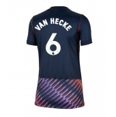 Billige Tottenham Hotspur Jan Paul van Hecke #6 Udebanetrøje Dame 2026-27 Kort ærmer