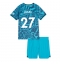 Billige Tottenham Hotspur Lucas Moura #27 Tredje trøje Børn 2022-23 Kort ærmer (+ bukser)
