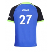 Billige Tottenham Hotspur Lucas Moura #27 Udebanetrøje 2022-23 Kort ærmer