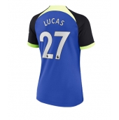 Billige Tottenham Hotspur Lucas Moura #27 Udebanetrøje Dame 2022-23 Kort ærmer