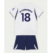 Billige Tottenham Hotspur Mateus Fernandes #18 Hjemmebanetrøje Børn 2026-27 Kort ærmer (+ bukser)