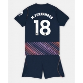 Billige Tottenham Hotspur Mateus Fernandes #18 Udebanetrøje Børn 2026-27 Kort ærmer (+ bukser)