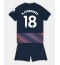 Billige Tottenham Hotspur Mateus Fernandes #18 Udebanetrøje Børn 2026-27 Kort ærmer (+ bukser)