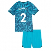 Billige Tottenham Hotspur Matt Doherty #2 Tredje trøje Børn 2022-23 Kort ærmer (+ bukser)