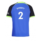 Billige Tottenham Hotspur Matt Doherty #2 Udebanetrøje 2022-23 Kort ærmer