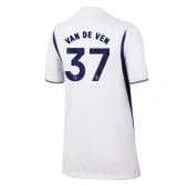 Billige Tottenham Hotspur Micky van de Ven #37 Hjemmebanetrøje Dame 2026-27 Kort ærmer