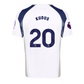 Billige Tottenham Hotspur Mohammed Kudus #20 Hjemmebanetrøje 2025-26 Kort ærmer