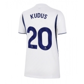 Billige Tottenham Hotspur Mohammed Kudus #20 Hjemmebanetrøje Dame 2026-27 Kort ærmer