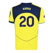 Billige Tottenham Hotspur Mohammed Kudus #20 Tredje trøje 2025-26 Kort ærmer