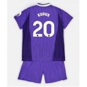 Billige Tottenham Hotspur Mohammed Kudus #20 Tredje trøje Børn 2026-27 Kort ærmer (+ bukser)