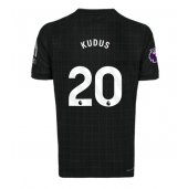 Billige Tottenham Hotspur Mohammed Kudus #20 Udebanetrøje 2025-26 Kort ærmer