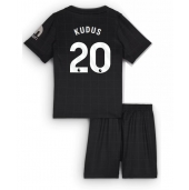 Billige Tottenham Hotspur Mohammed Kudus #20 Udebanetrøje Børn 2025-26 Kort ærmer (+ bukser)