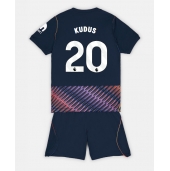 Billige Tottenham Hotspur Mohammed Kudus #20 Udebanetrøje Børn 2026-27 Kort ærmer (+ bukser)