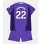 Billige Tottenham Hotspur Omar Marmoush #22 Tredje trøje Børn 2026-27 Kort ærmer (+ bukser)