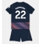 Billige Tottenham Hotspur Omar Marmoush #22 Udebanetrøje Børn 2026-27 Kort ærmer (+ bukser)