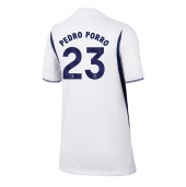 Billige Tottenham Hotspur Pedro Porro #23 Hjemmebanetrøje Dame 2026-27 Kort ærmer