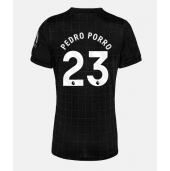 Billige Tottenham Hotspur Pedro Porro #23 Udebanetrøje Dame 2025-26 Kort ærmer