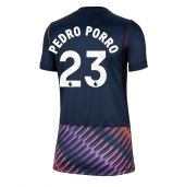 Billige Tottenham Hotspur Pedro Porro #23 Udebanetrøje Dame 2026-27 Kort ærmer