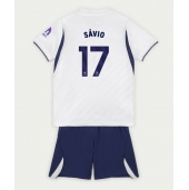 Billige Tottenham Hotspur Savio #17 Hjemmebanetrøje Børn 2026-27 Kort ærmer (+ bukser)