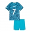 Billige Tottenham Hotspur Son Heung-min #7 Tredje trøje Børn 2022-23 Kort ærmer (+ bukser)