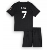 Billige Tottenham Hotspur Xavi Simons #7 Udebanetrøje Børn 2025-26 Kort ærmer (+ bukser)