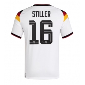 Billige Tyskland Angelo Stiller #16 Hjemmebanetrøje VM 2026 Kort ærmer