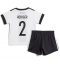 Billige Tyskland Antonio Rudiger #2 Hjemmebanetrøje Børn VM 2022 Kort ærmer (+ bukser)