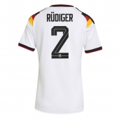 Billige Tyskland Antonio Rudiger #2 Hjemmebanetrøje Dame VM 2026 Kort ærmer